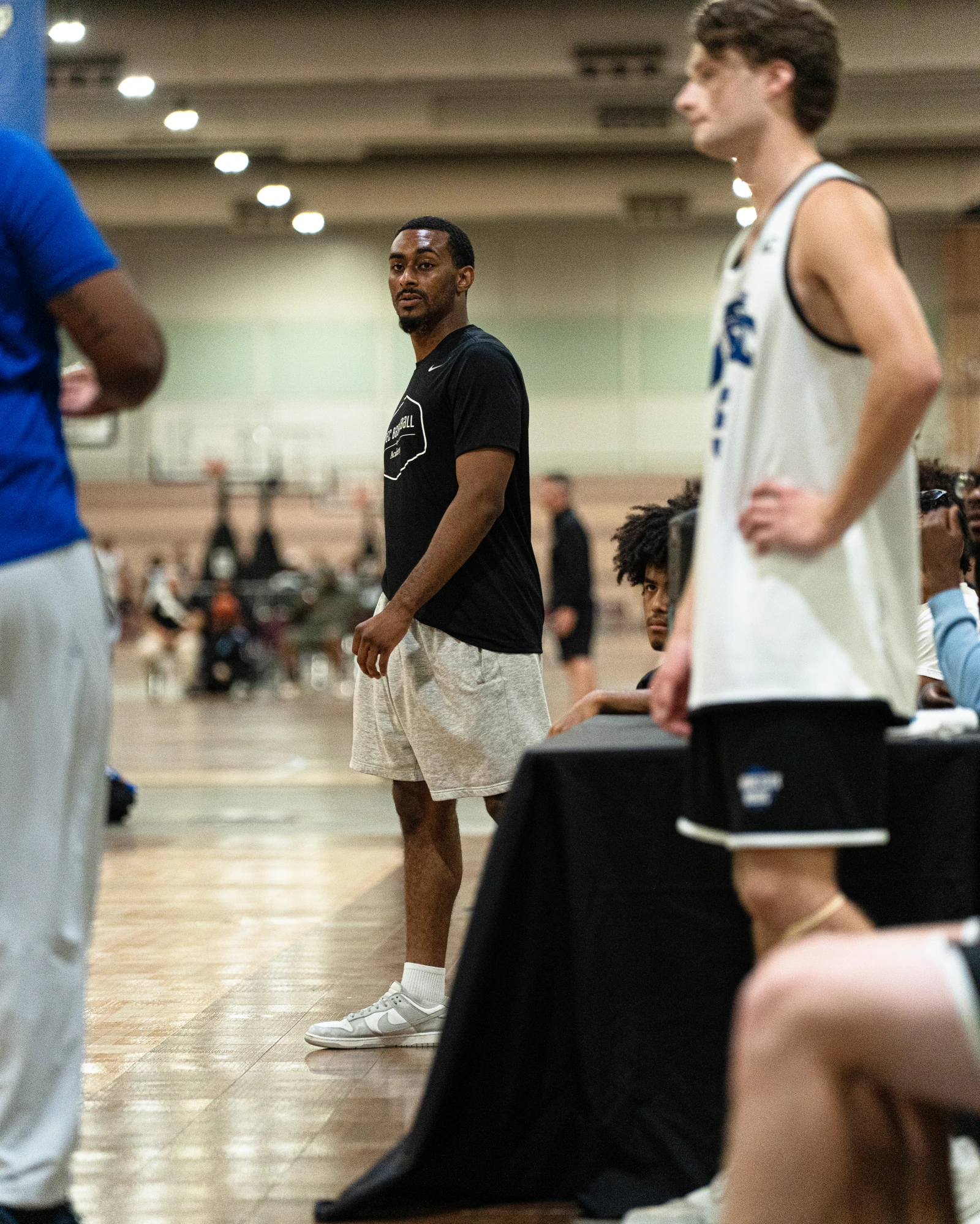 LBDA coach watching over athletes during a workshop